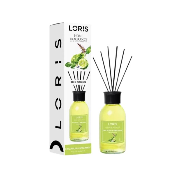 LORIS Reed Diffuser - Patchouli & Bergamot / 100 ml