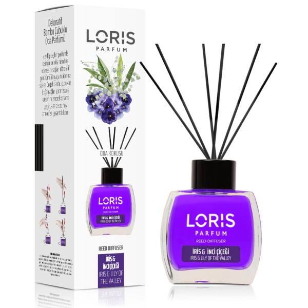 LORIS Reed Diffuser - Iris lily of the valley / 120 ml