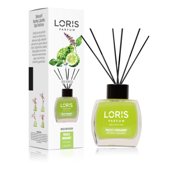 LORIS Reed Diffuser - Patchouli Bergamot / 120 ml